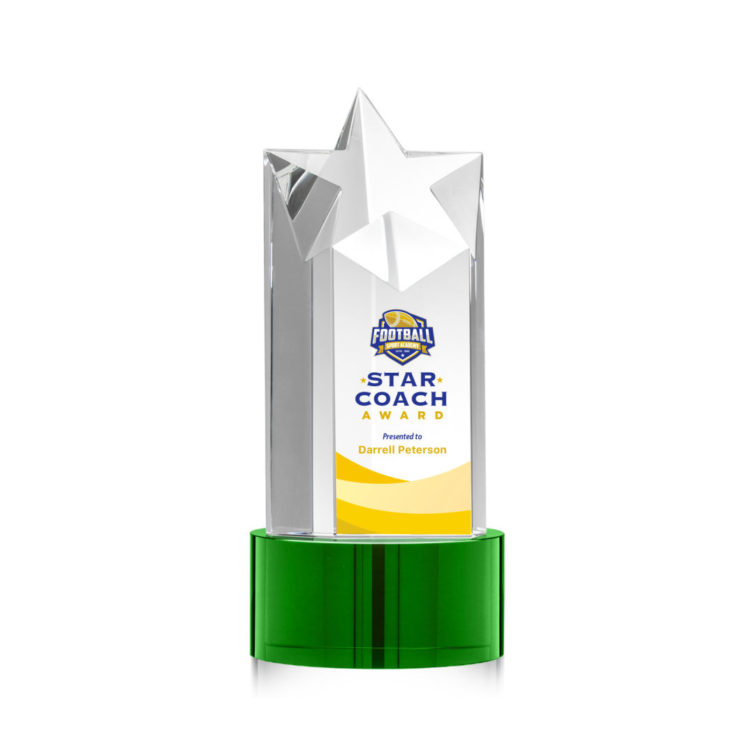 Berkeley VividPrint™ Award on Marvel Base - Green 17