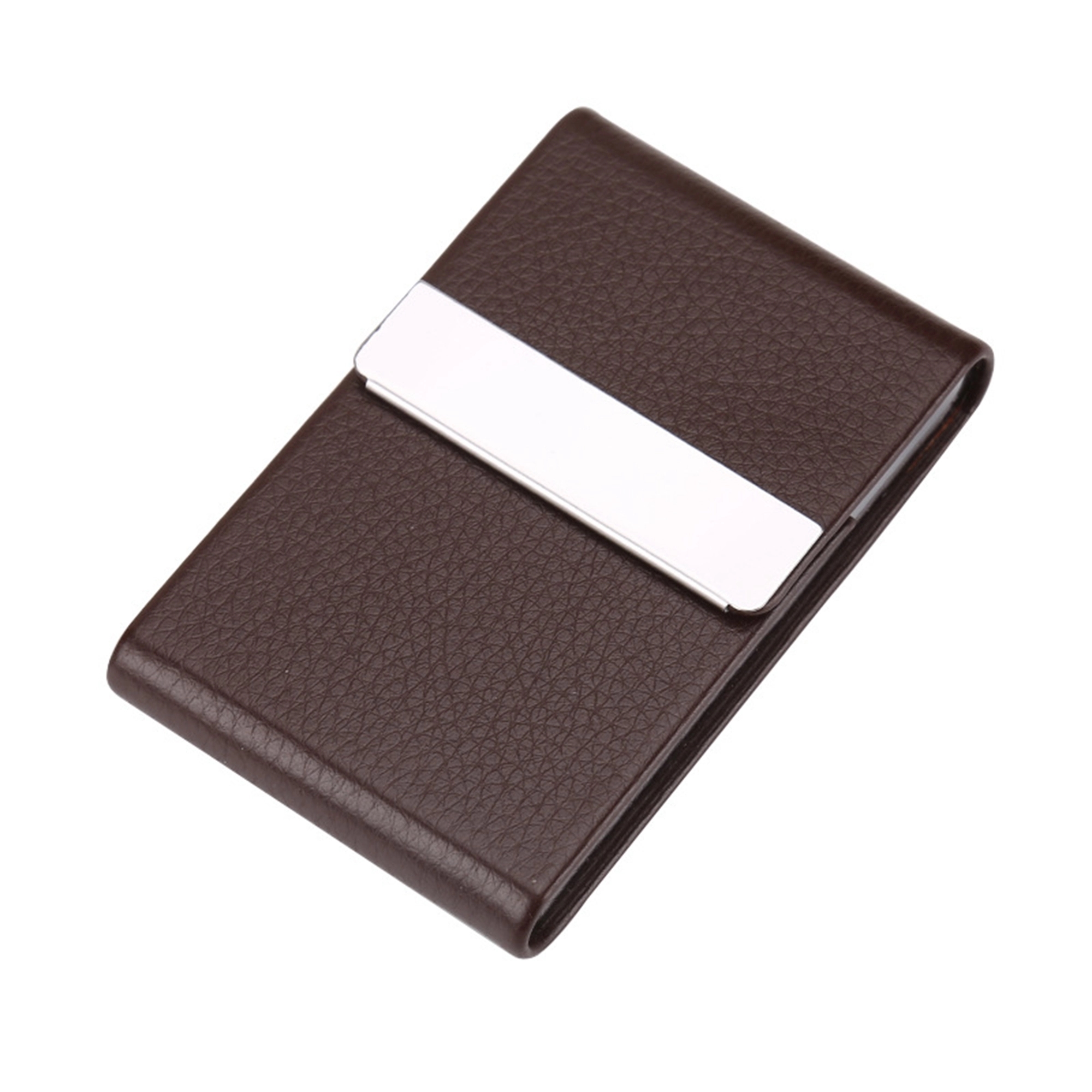 PU+ Stainless Steel Business Card Holder 15