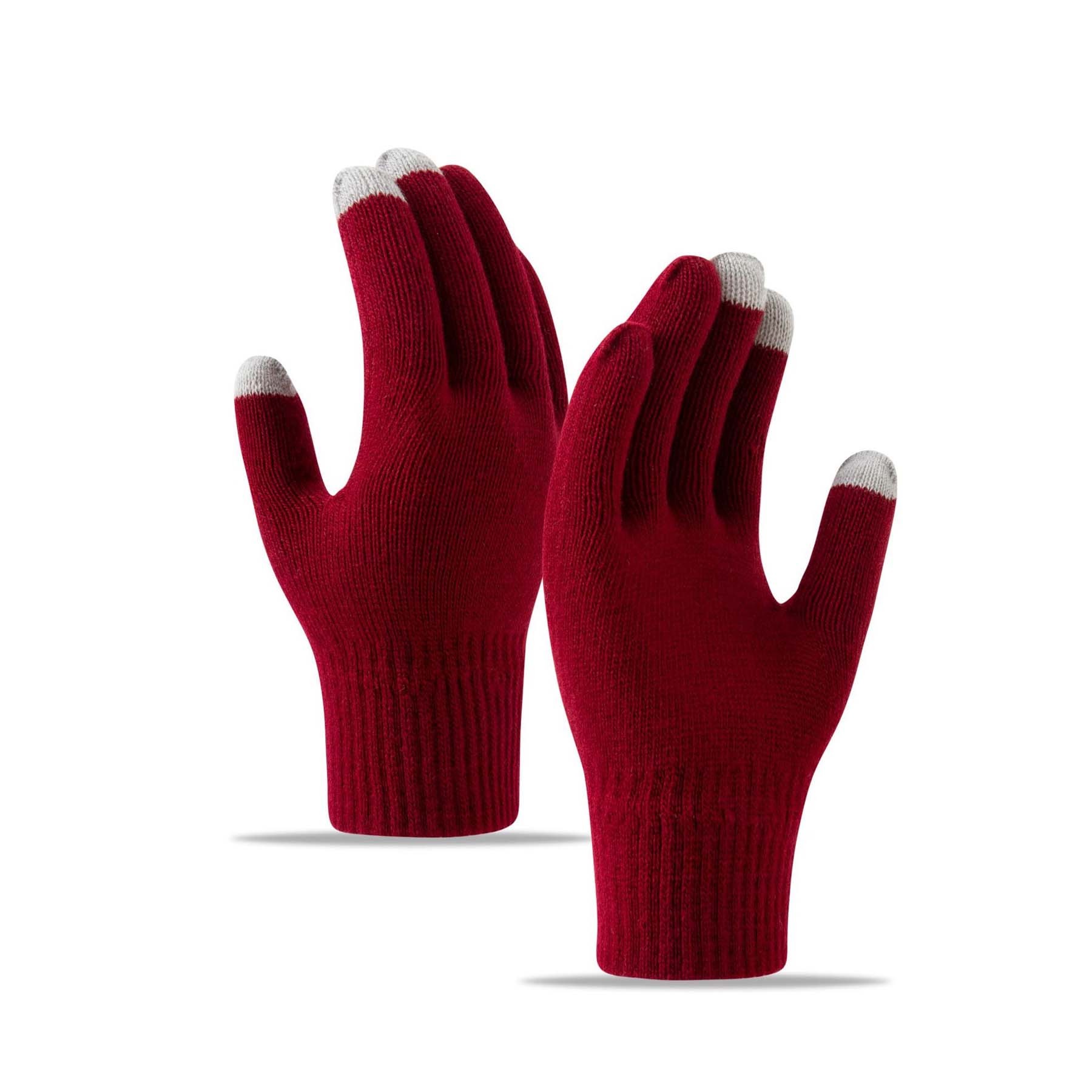 Knitted Touch Screen Gloves 5