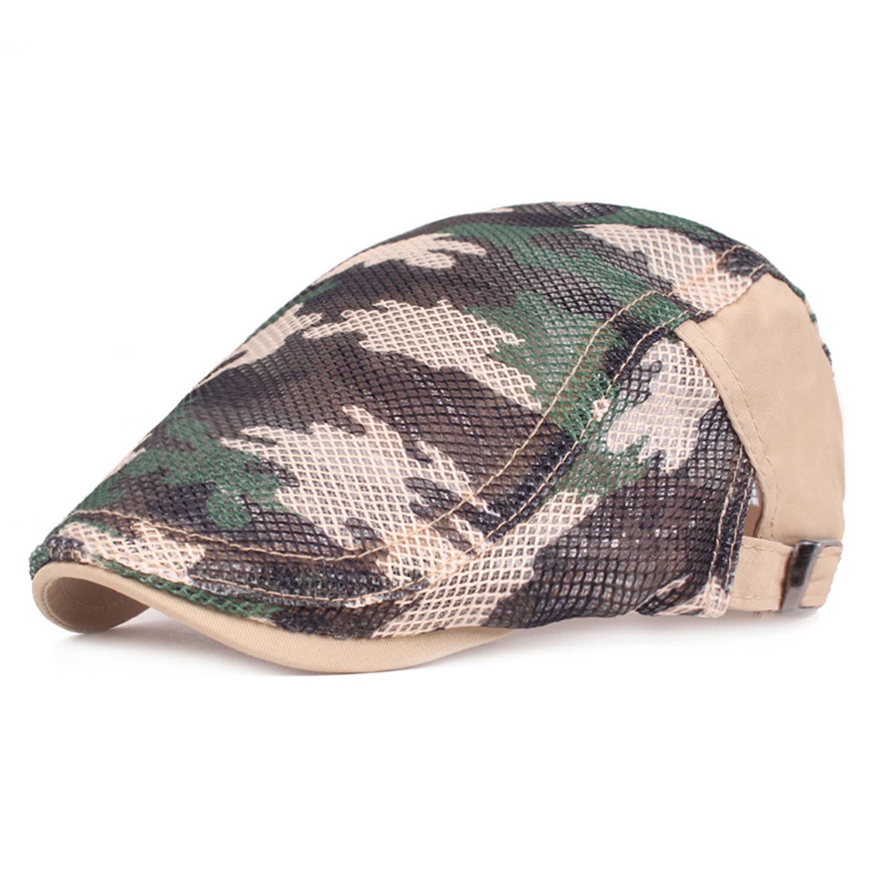 Camouflage Newsboy Flat Cap 5