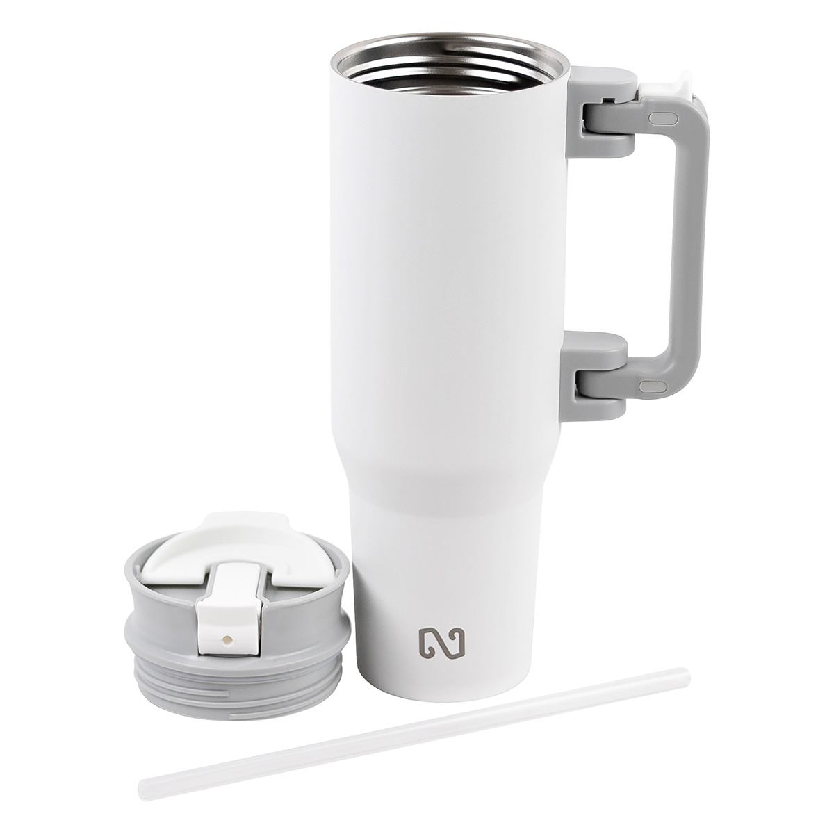 NAYAD® Genesis 40 oz Stainless Steel Double-Wall Vacuum Insulated Mug with Foldable Handle 41