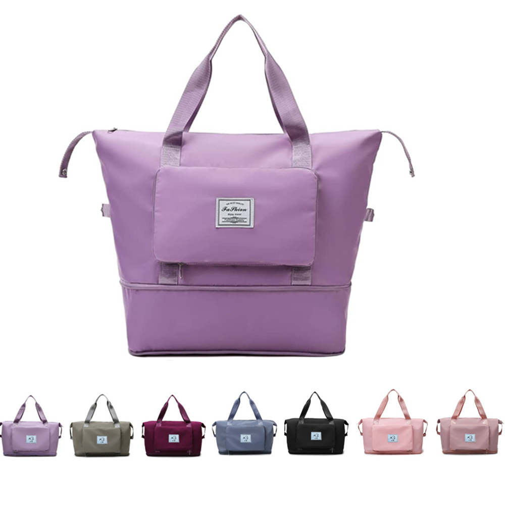 Foldable Large Capacity Duffle Travel Bag w/Handle 6