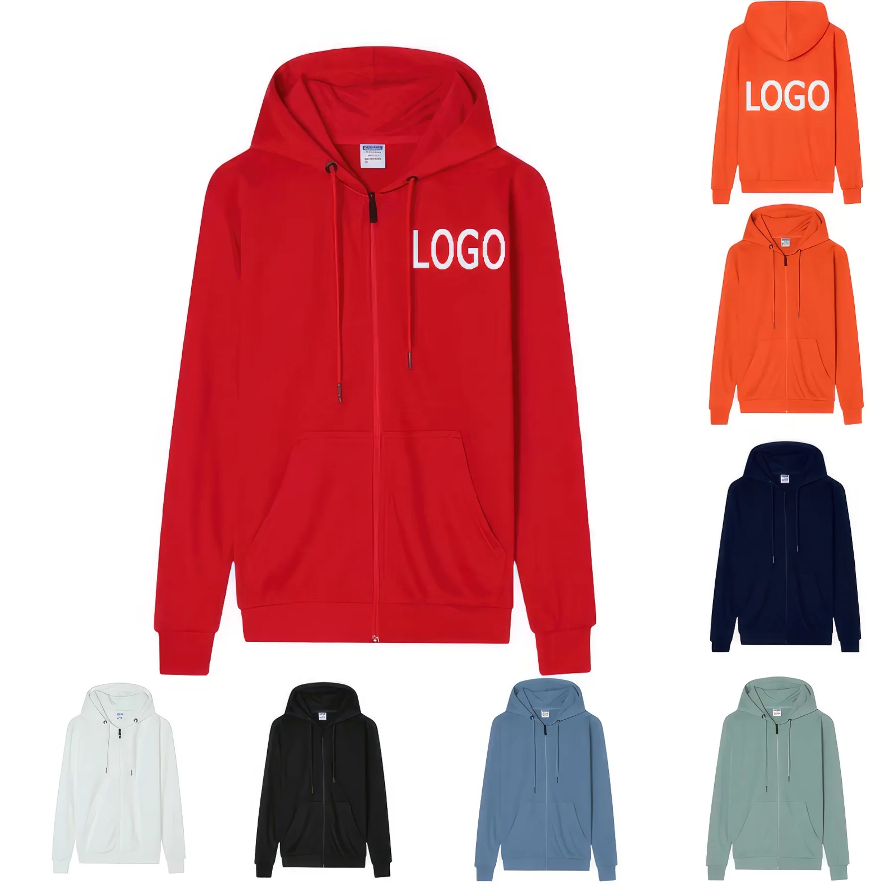 Custom Hooded Coat Overalls Hoodie 2