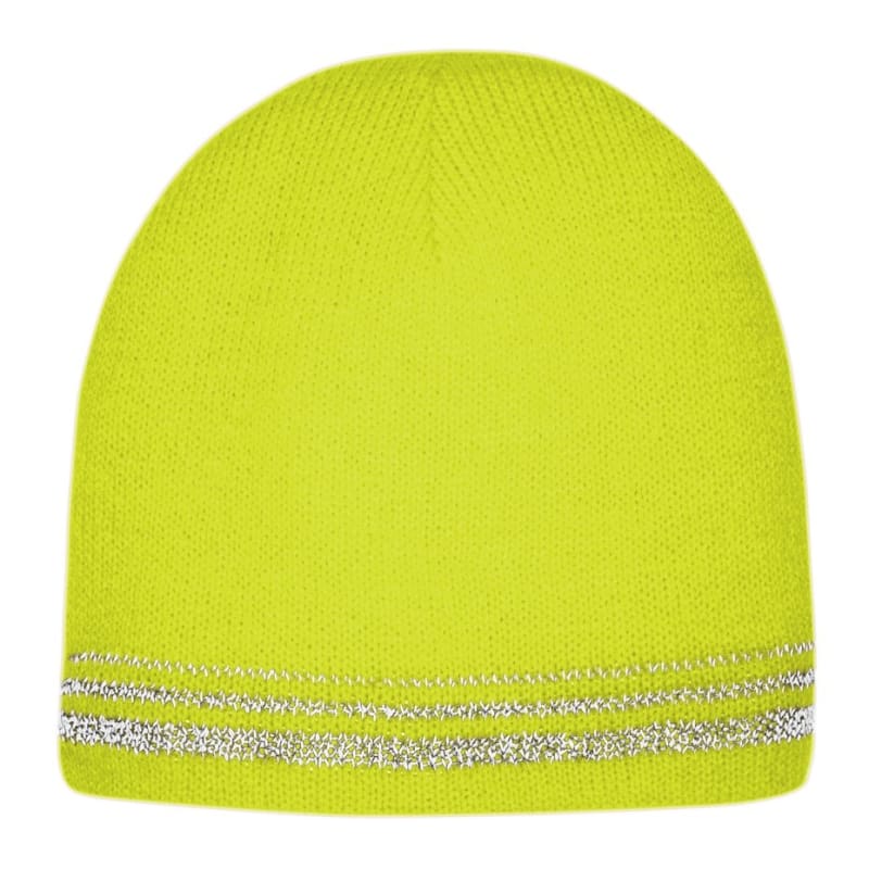 CornerStone Lined Enhanced Visibility With Reflective Stripes Beanie 4