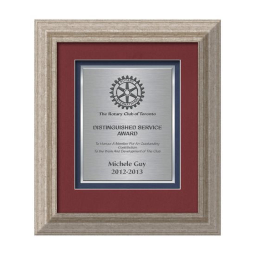 Terrene Certificate TexEtch - Antique Silver