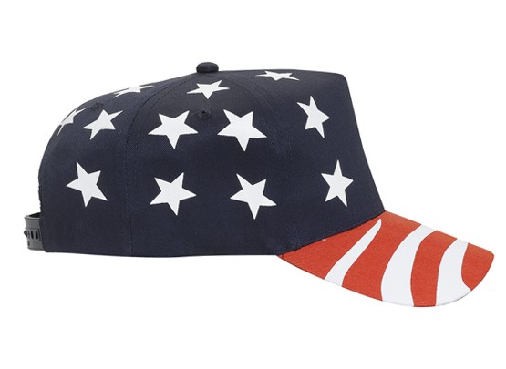 OTTO CAP® 5 Panel Mid Profile Baseball Cap 8