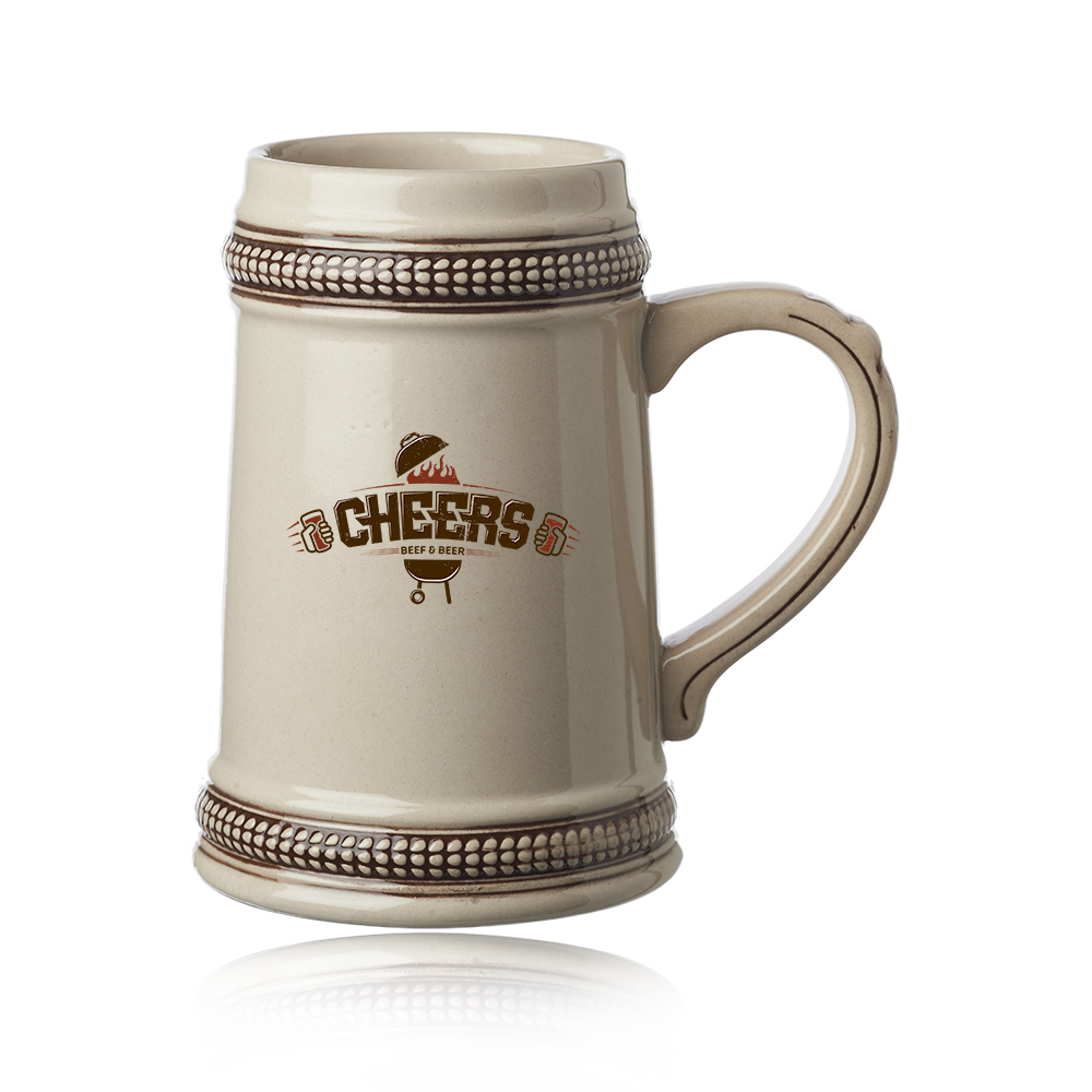 18.5 oz. Ceramic Beer Stein Mug 2