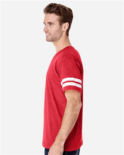 Unisex Football Fine Jersey Tee - 6937 56
