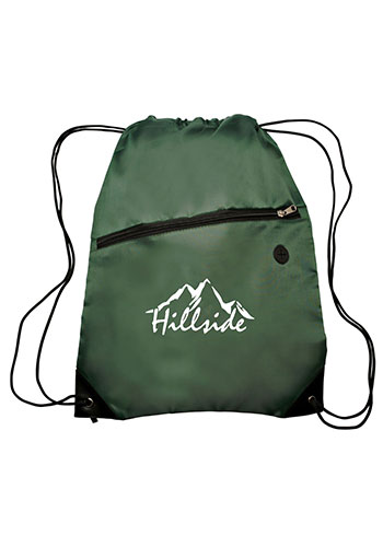 Custom Drawstring Bags with Pocket 24