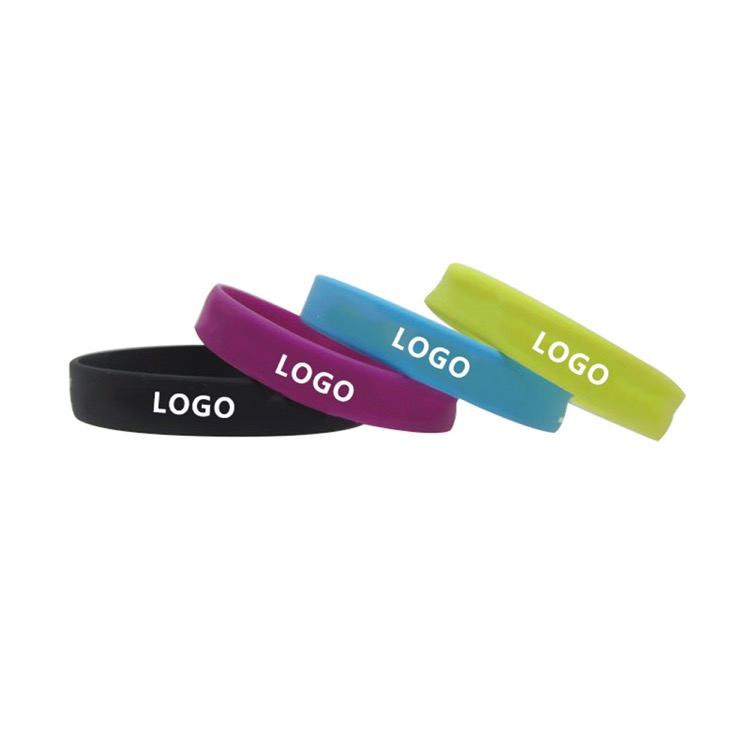Screen Printed Silicone Bracelet 2