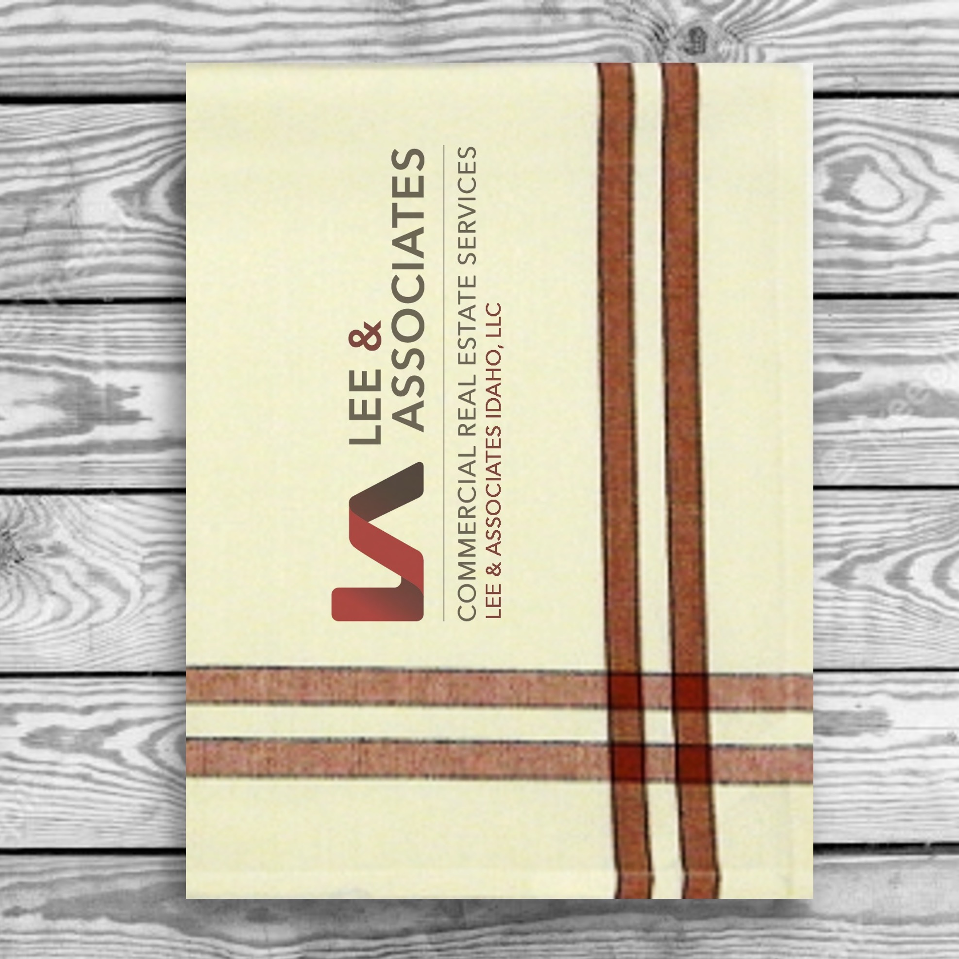 Red/Black Double Stripe Kitchen Towel - 20"x28" 15