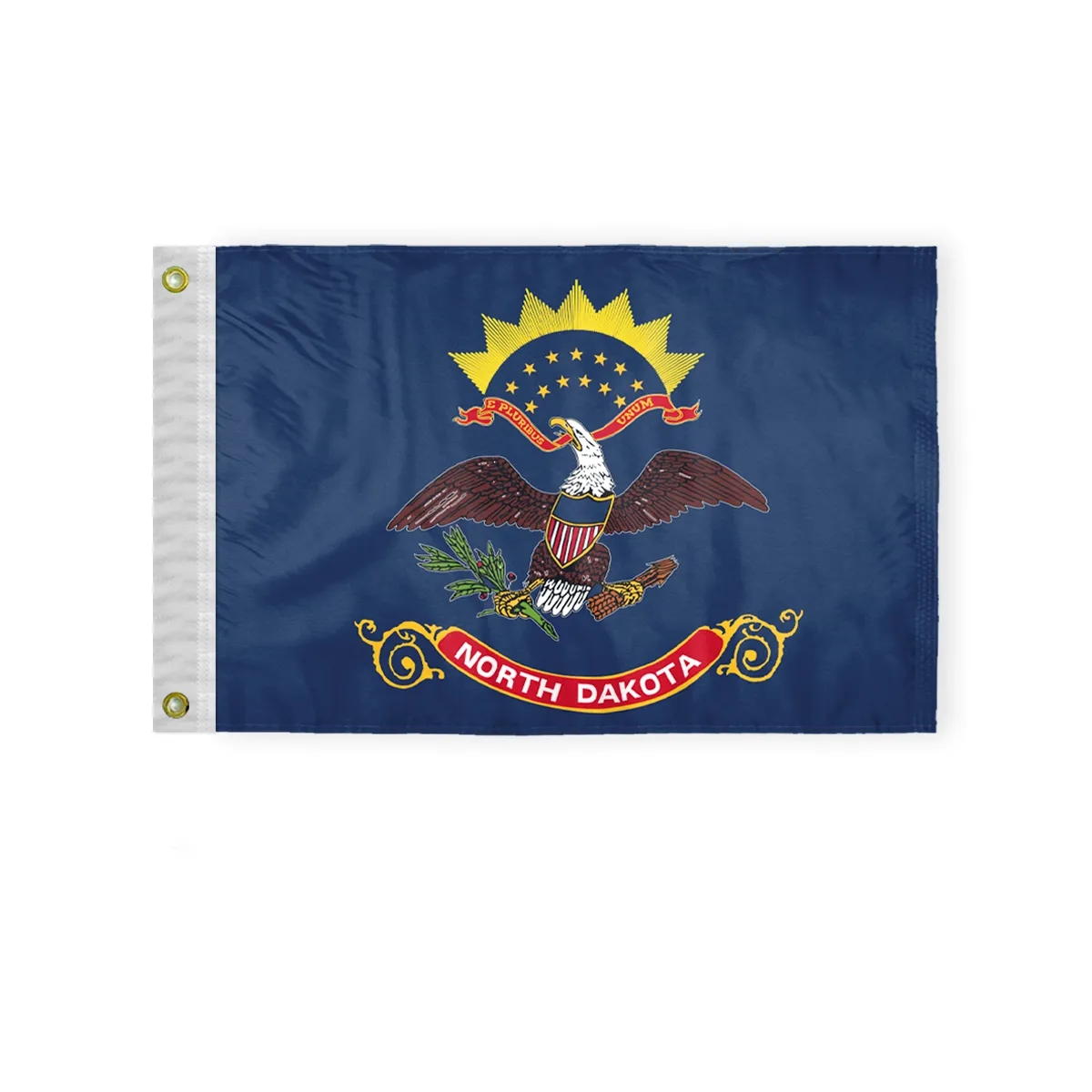 12"x18" to 8'x12' North Dakota Nylon Flags 3