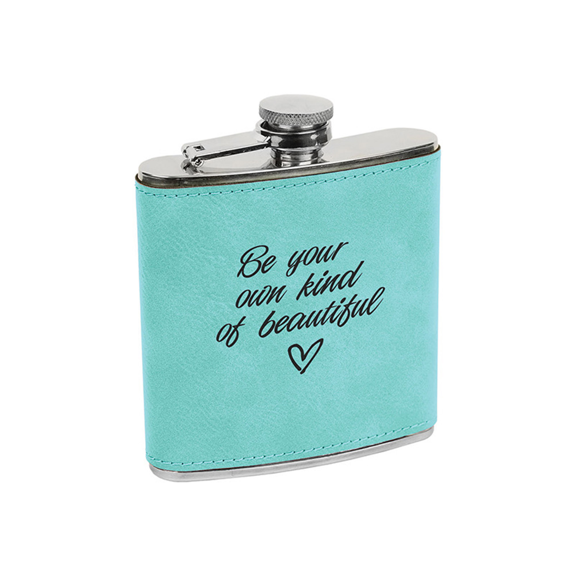 8 oz. Leatherette Stainless Steel Flasks 20