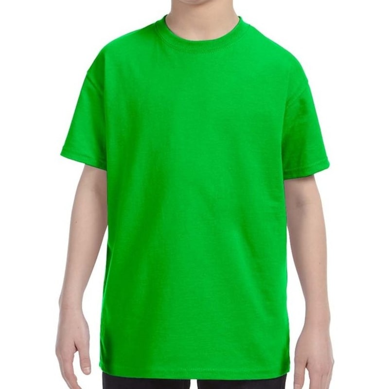 Custom Embroidered Youth Basic Cotton T-Shirts 28