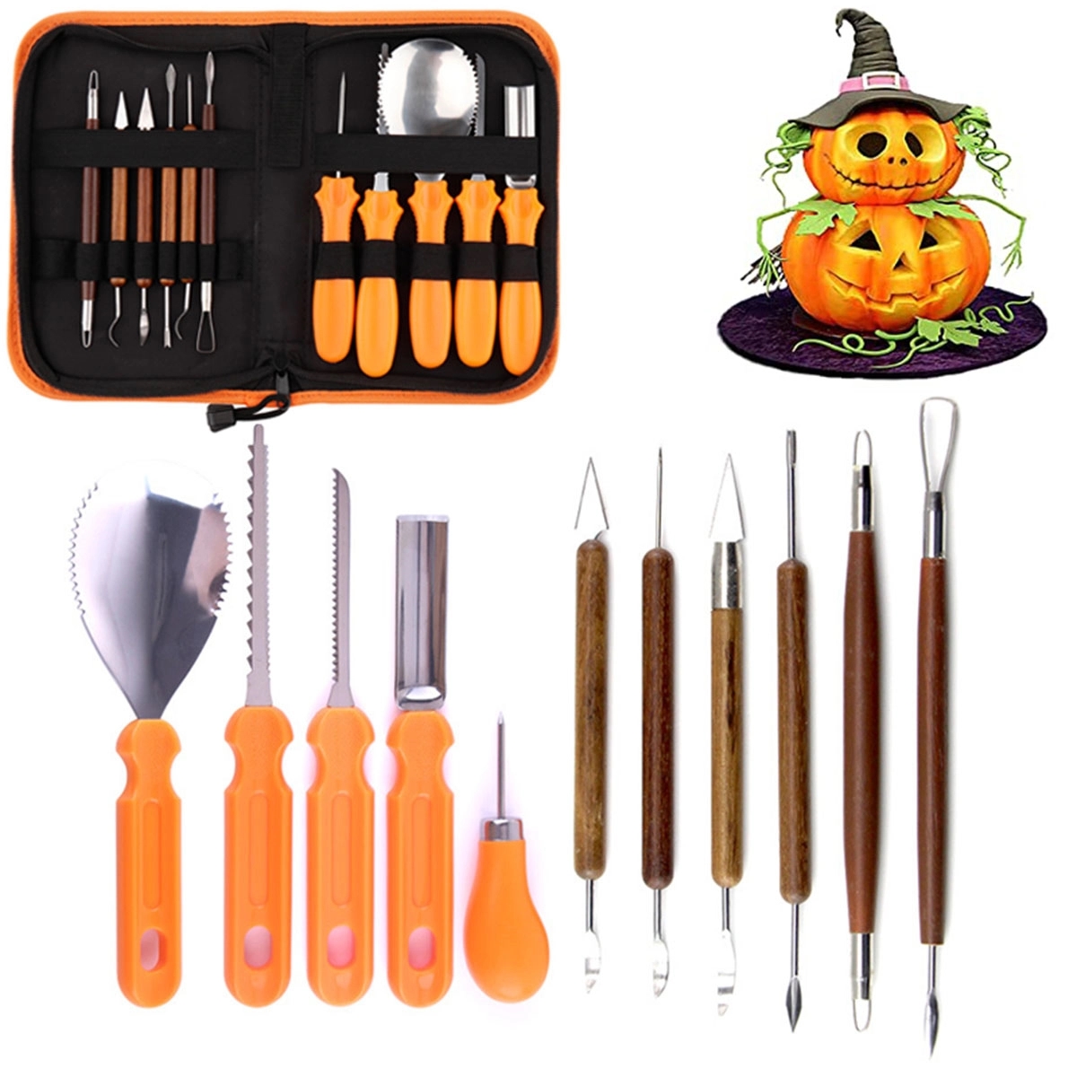 Halloween Pumpkin Carving Kit 4