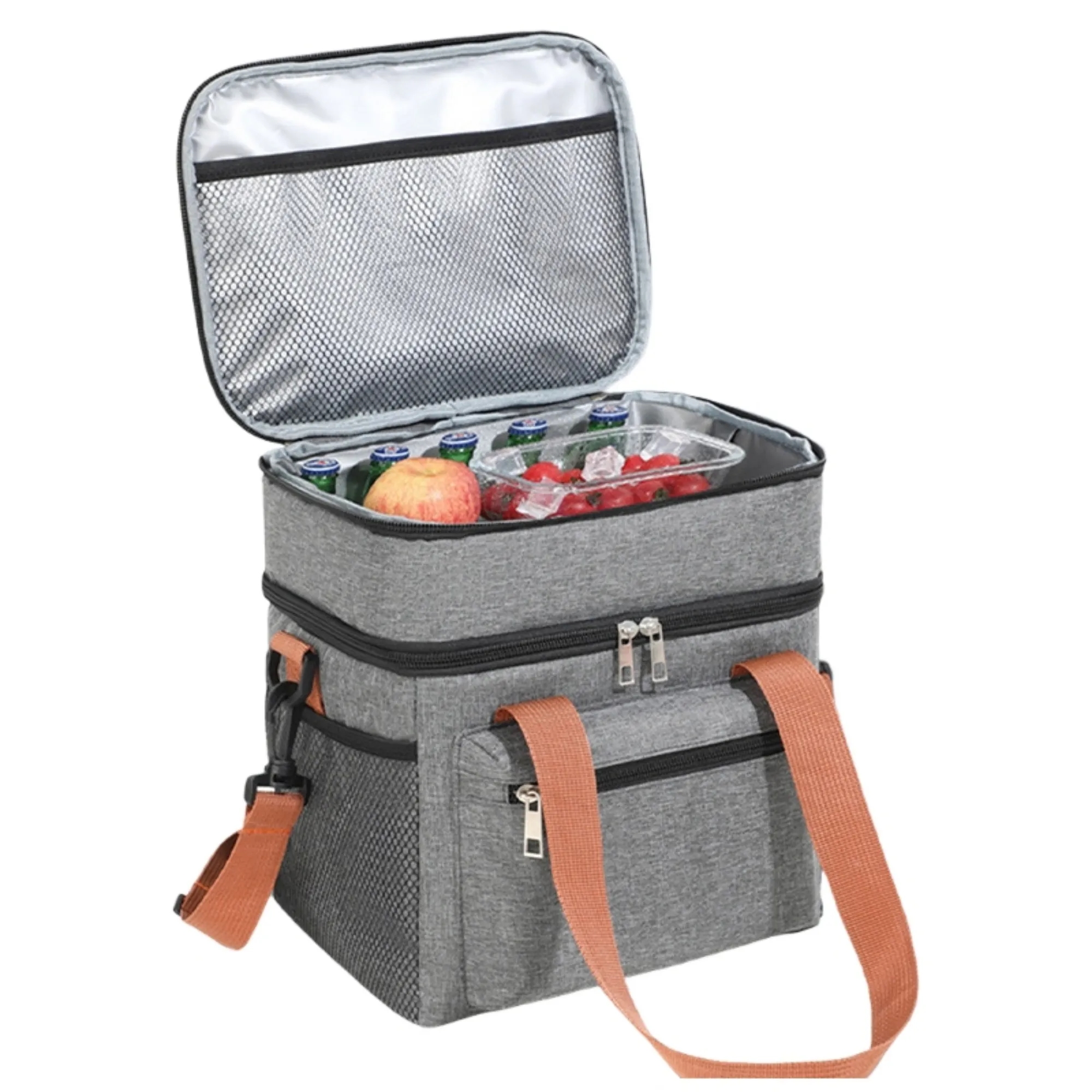 Insulated Oxford Outdoor Picnic Tote Bag Durable 4