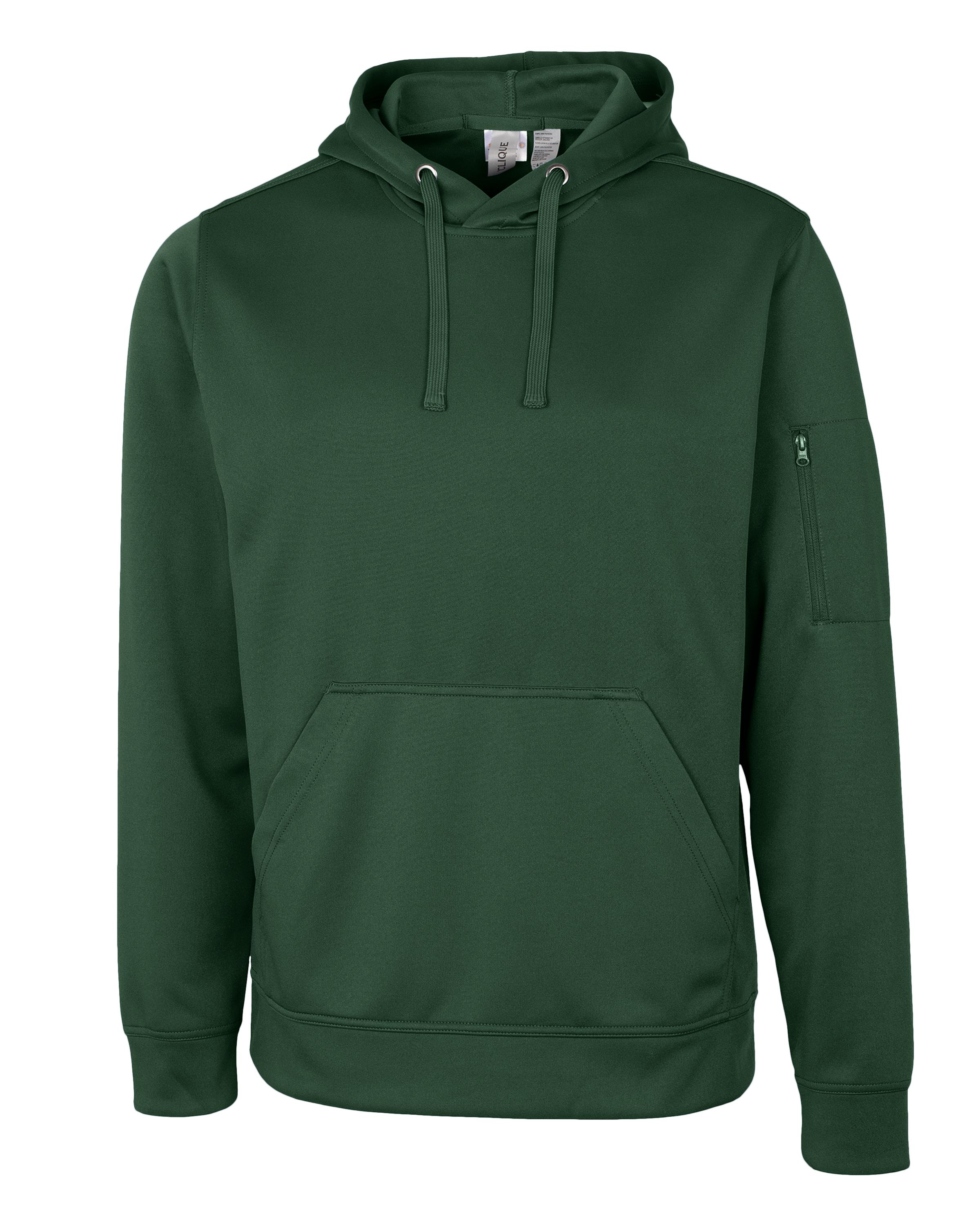 Clique Lift Solution-dyed Performance Unisex Hooded Pullover Sweatshirt 57
