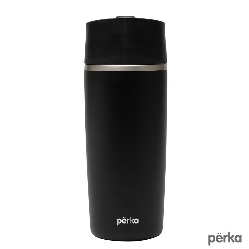 Perka® Macchiato 12 oz. Double Wall Coffee/Tea Press Tumbler 18