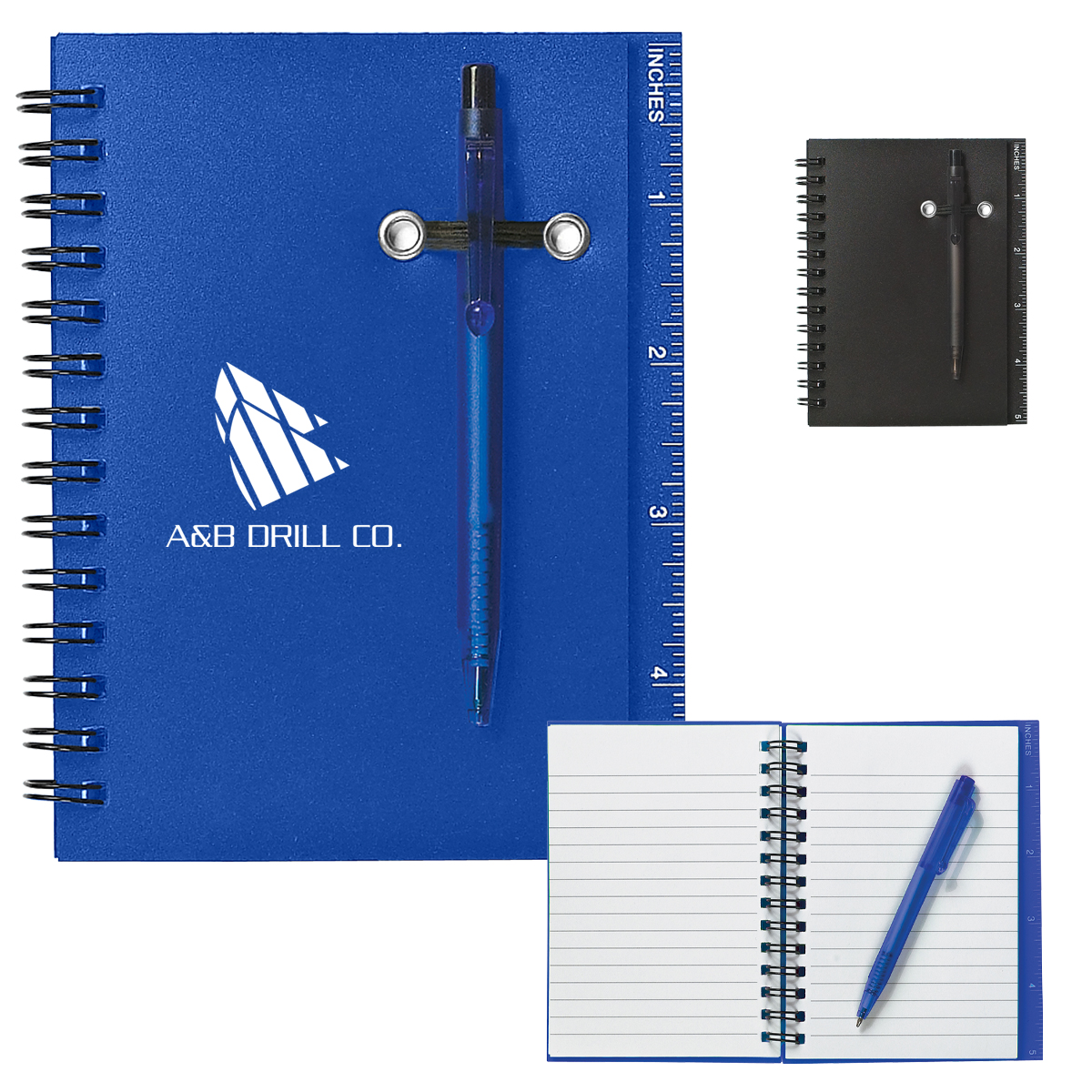 Spiral Notebook & Pen 2