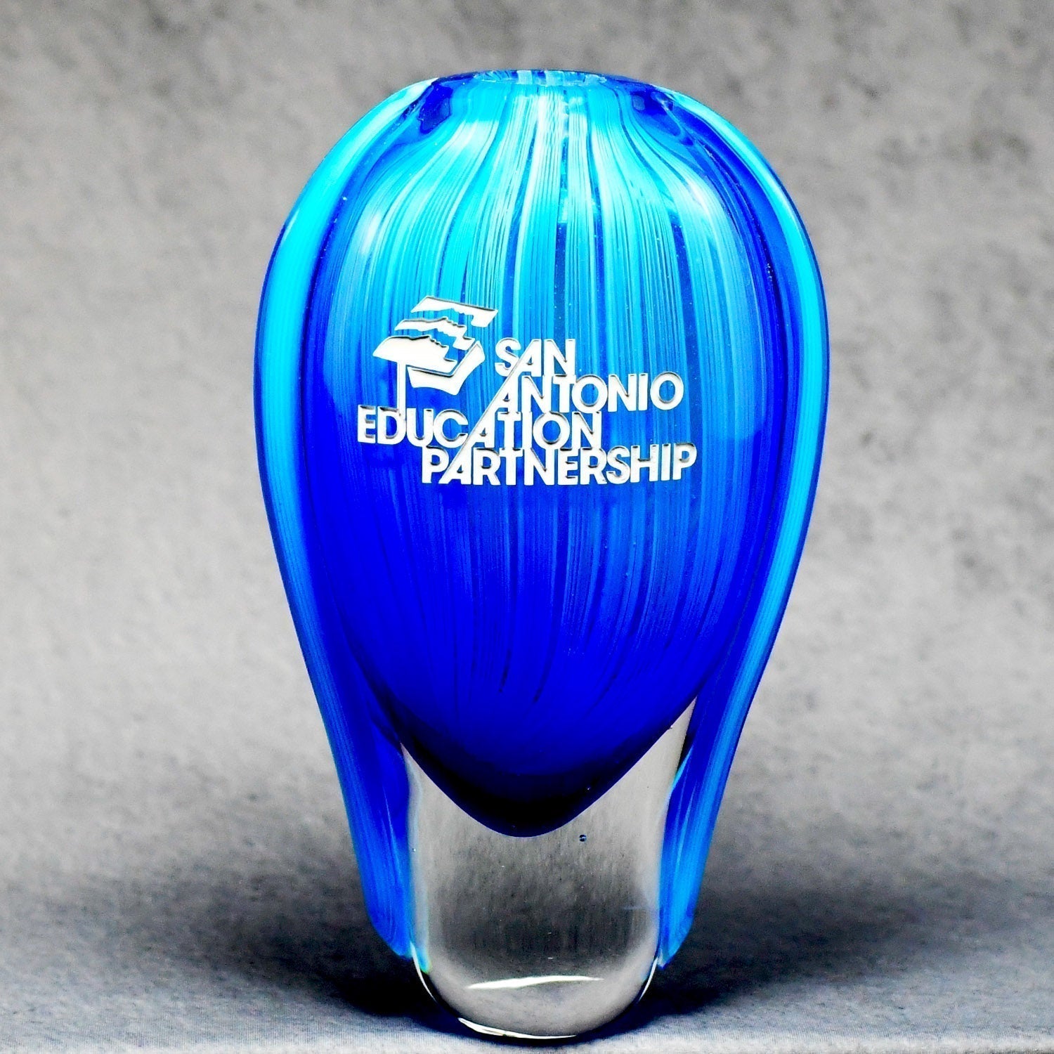 Teardrop Crystal Vase 1