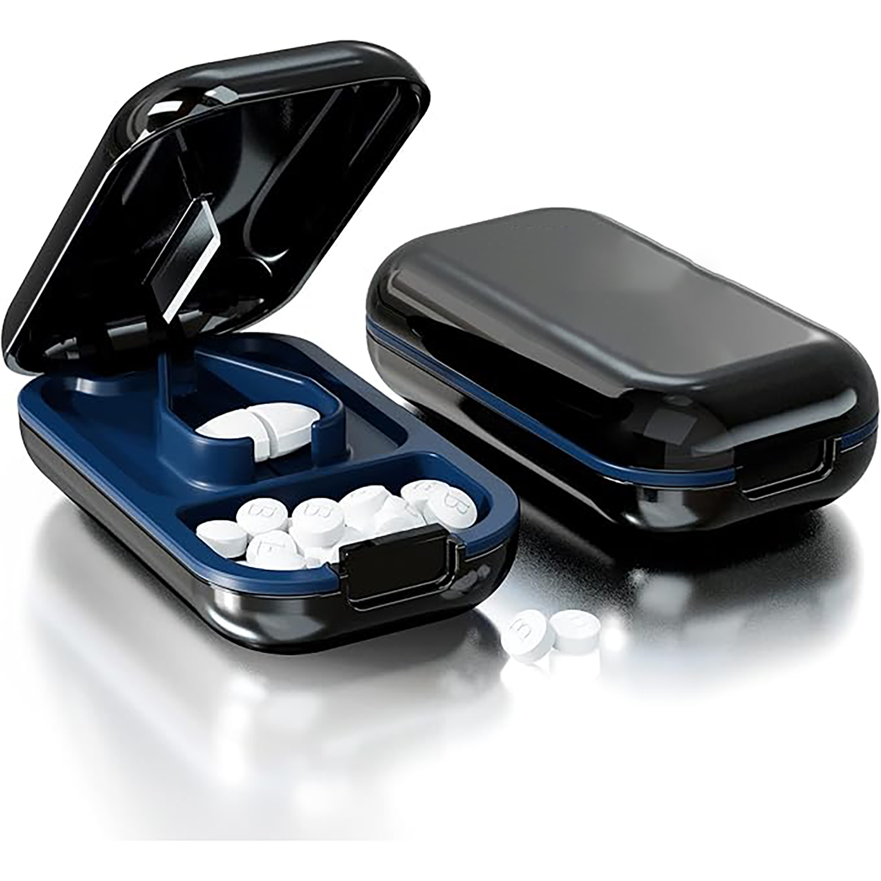 Portable Pill Cutters And Pill Boxes 8