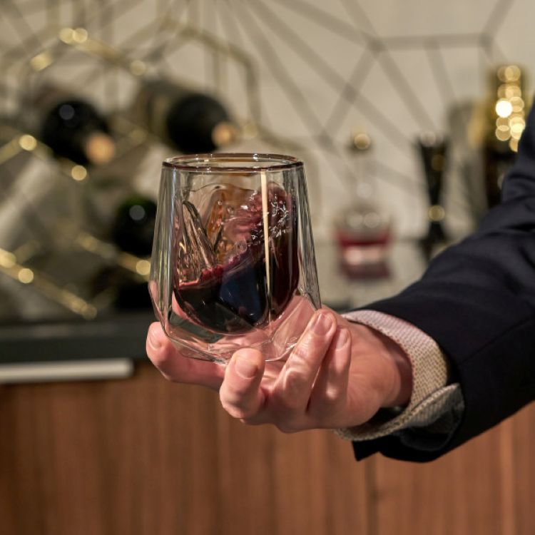 Viski® Alchemi Aerating Wine Tasting Glass 5