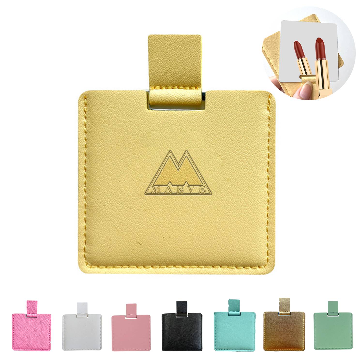 Mini Stainless Steel Portable Pocket Mirror 2