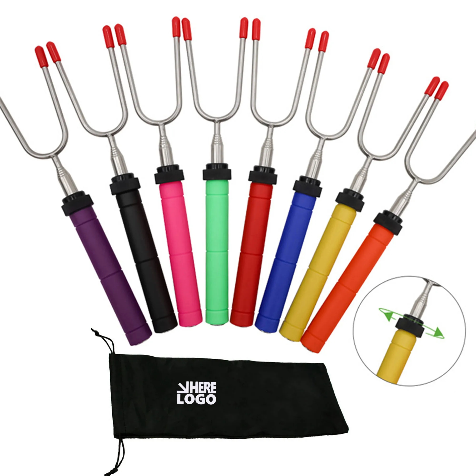 34inch Marshmallow Roasting Sticks-6Pack