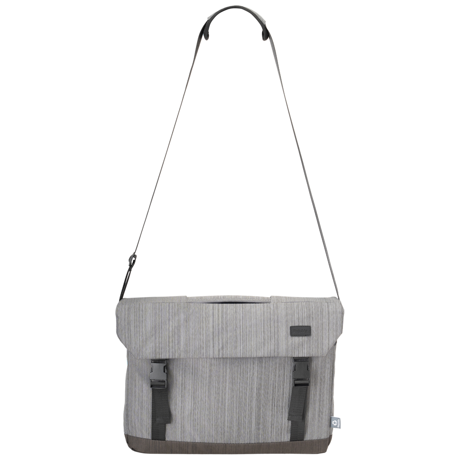 RejuVe® ELEMENT Recycled Heather Modern Sleek Executive Laptop Brief Bag 5