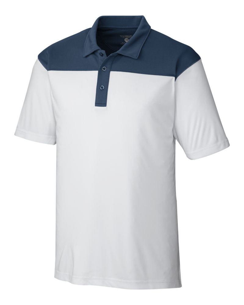 Parma Colorblock Tech Jersey Mens Polo