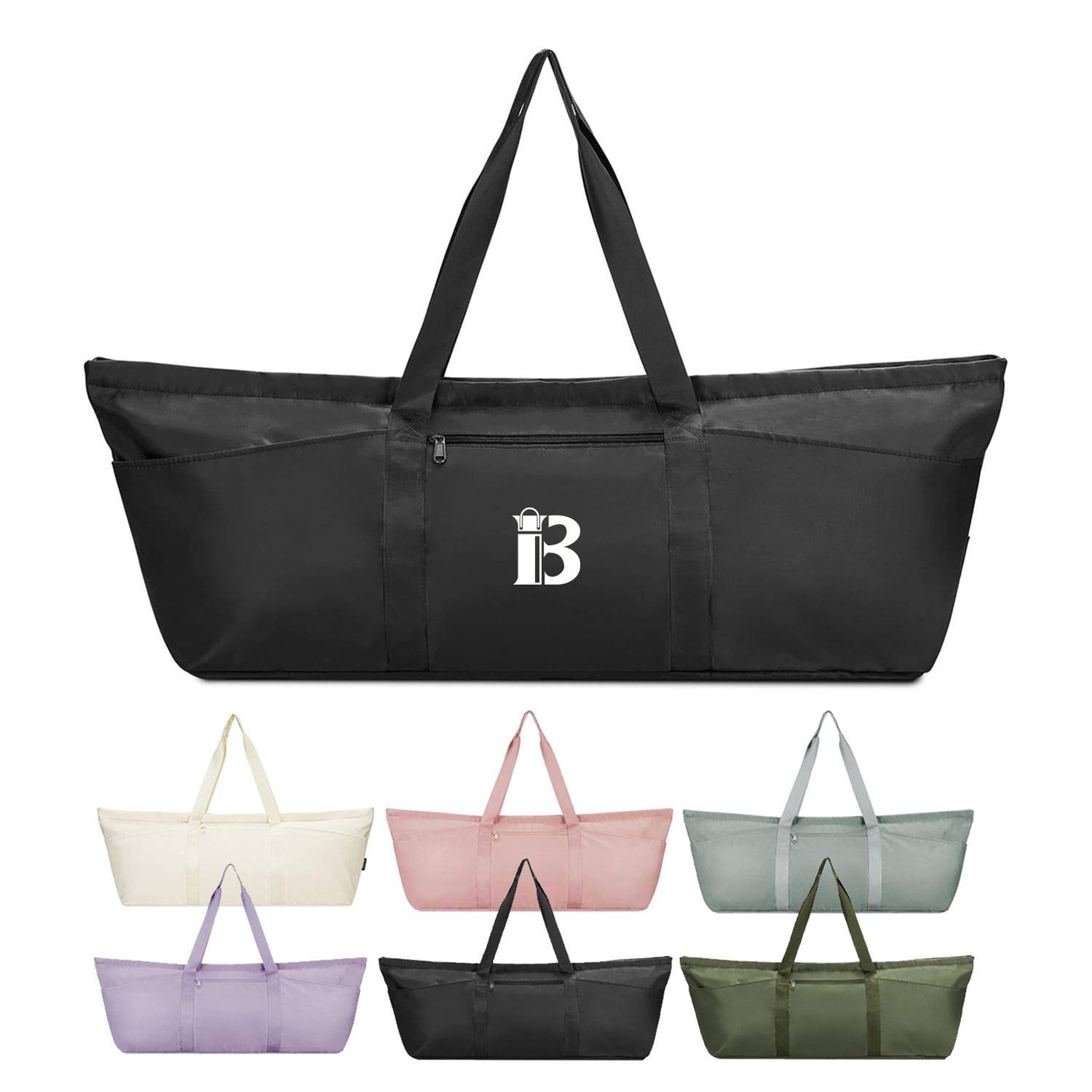 Foldable large travel fitness deffel bag 22