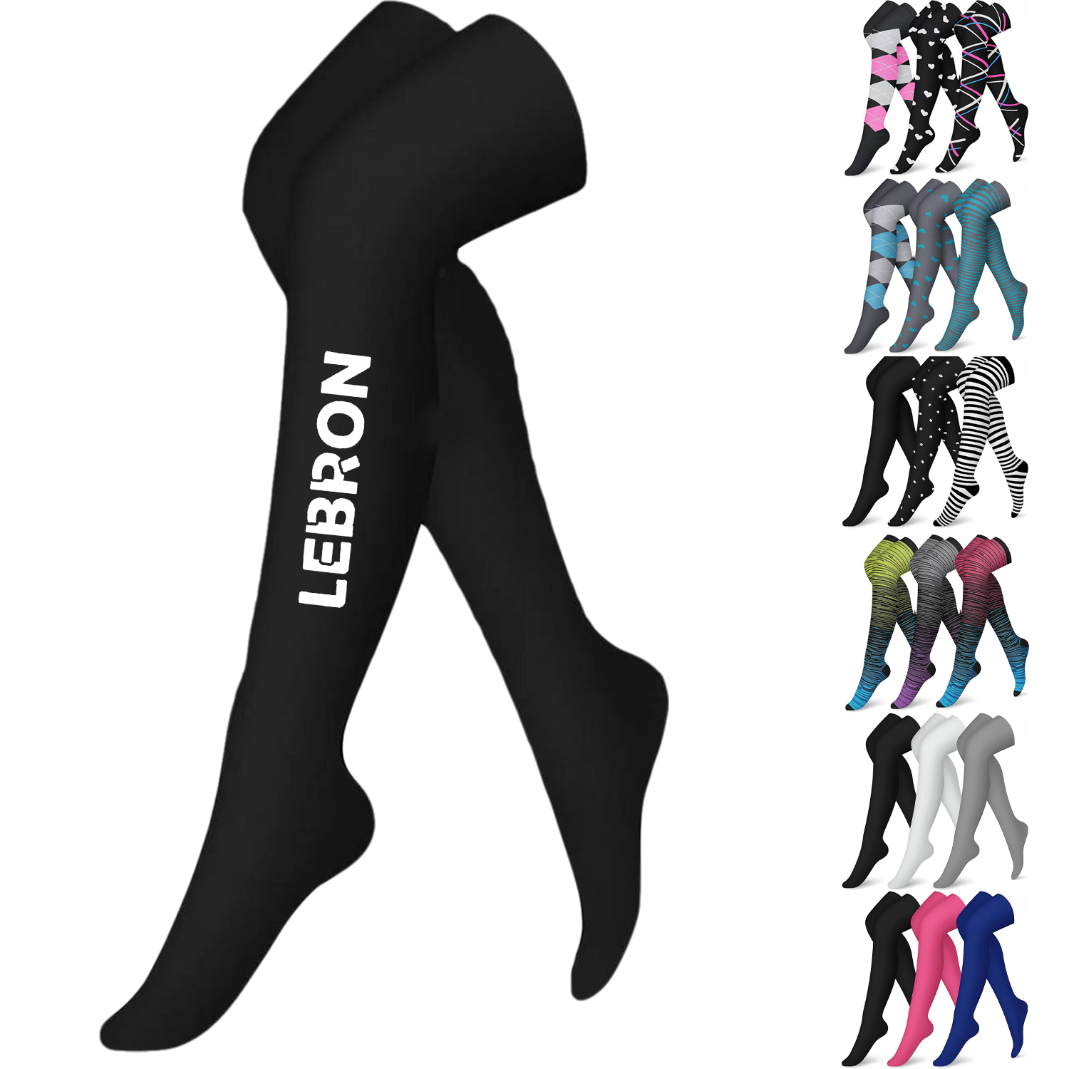 Custom Sports Running Knee High Socks 15