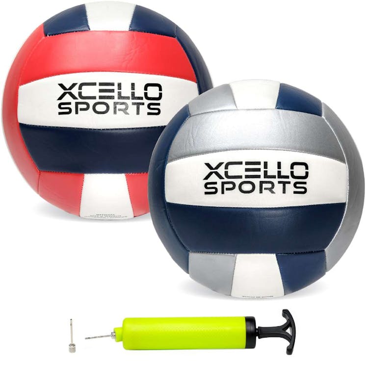 Volleyballs - Gray and Red Official Size 3
