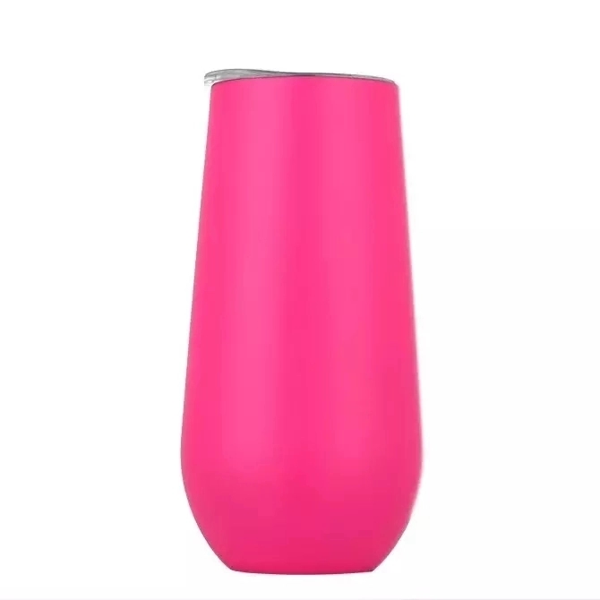 6 Oz. Double Wall Stainless Steel Wine Tumbler 12