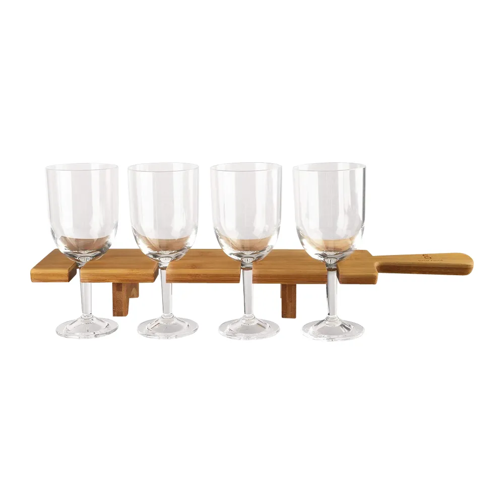 Wood Wine Tasting Paddle 10