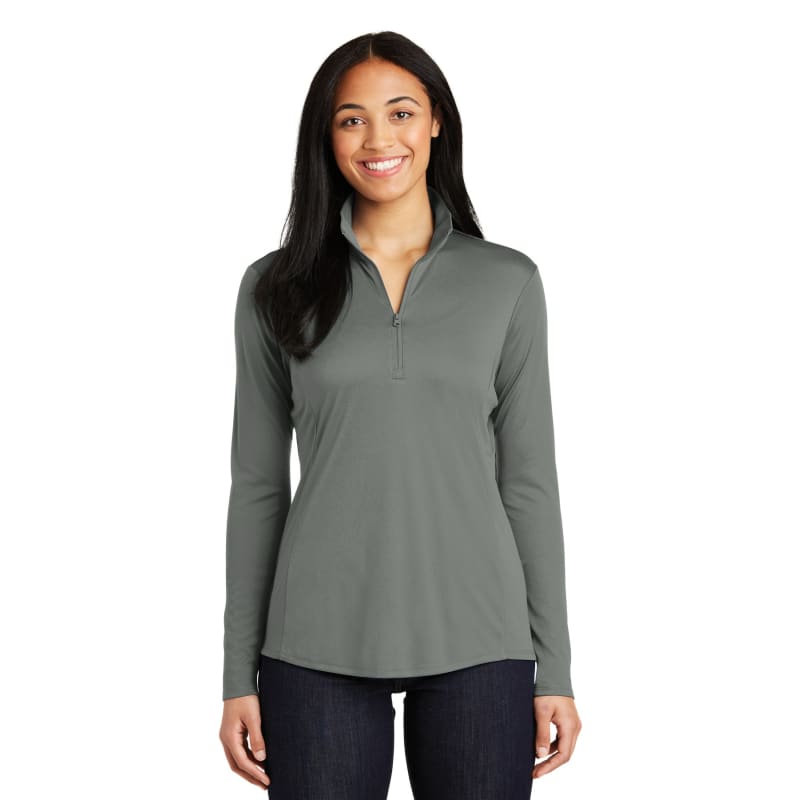 Sport-Tek Women's PosiCharge Competitor 1/4-Zip Pullover., custom hoodie or sweatshirt with logo imprint 16