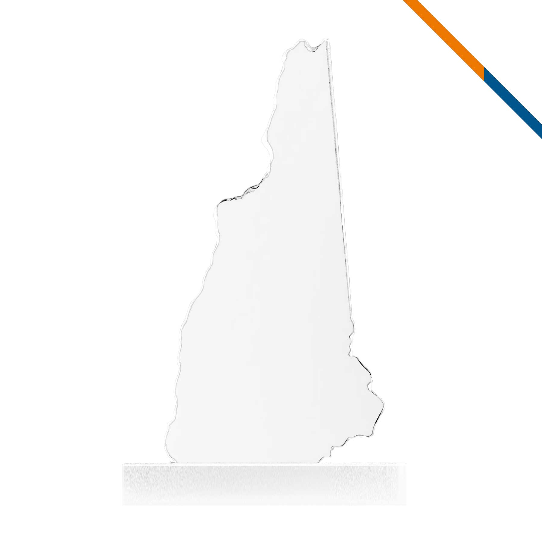 Nessen New Hampshire Crystal Award 4