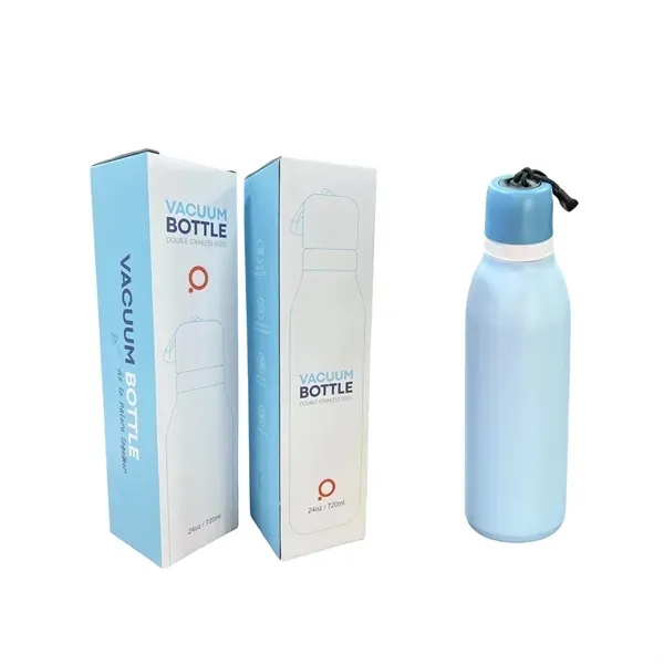 18 oz Insulated Sports Water Bottle with Macaron Color 7