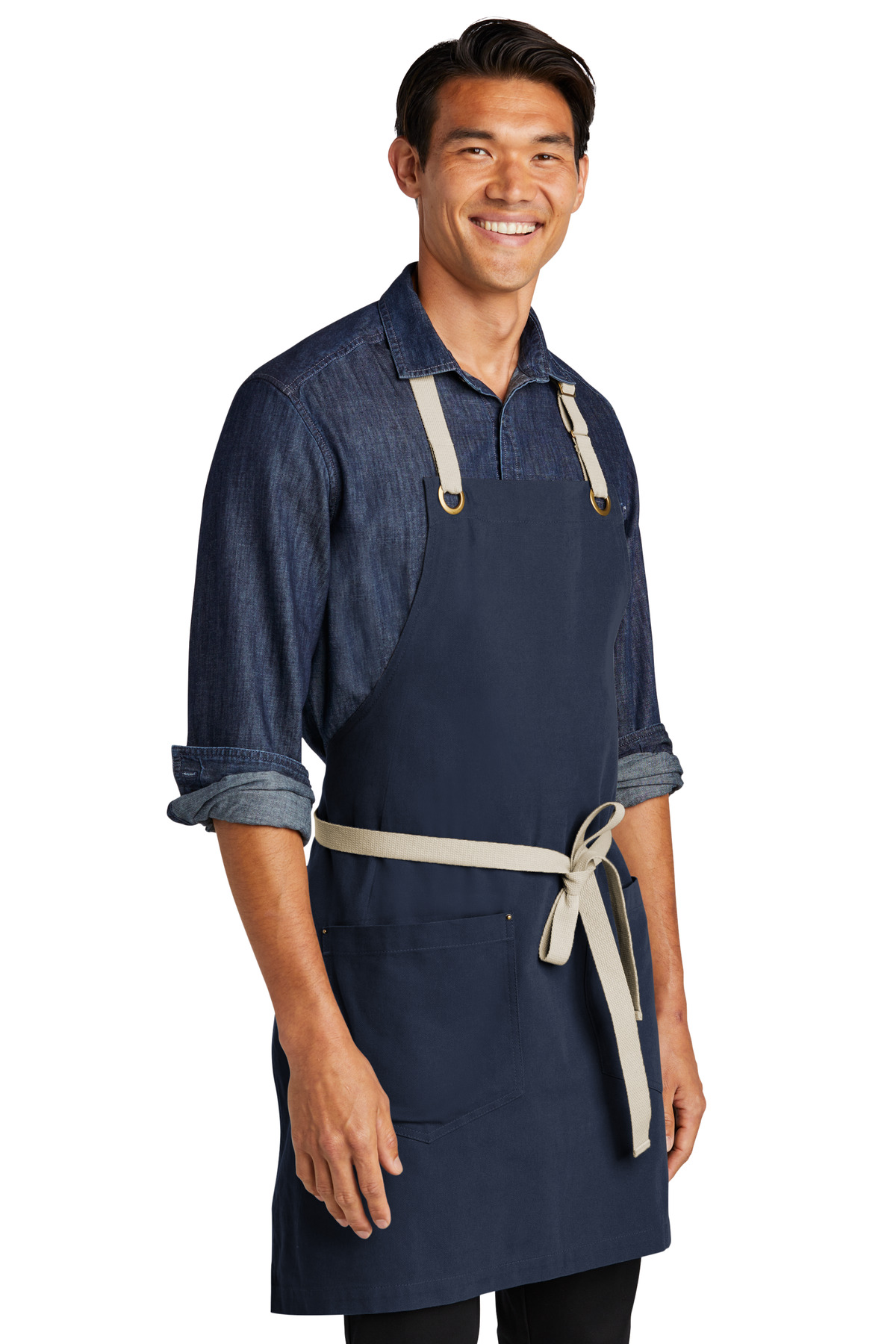 Port Authority Canvas Full-Length Two-Pocket Apron A815 34