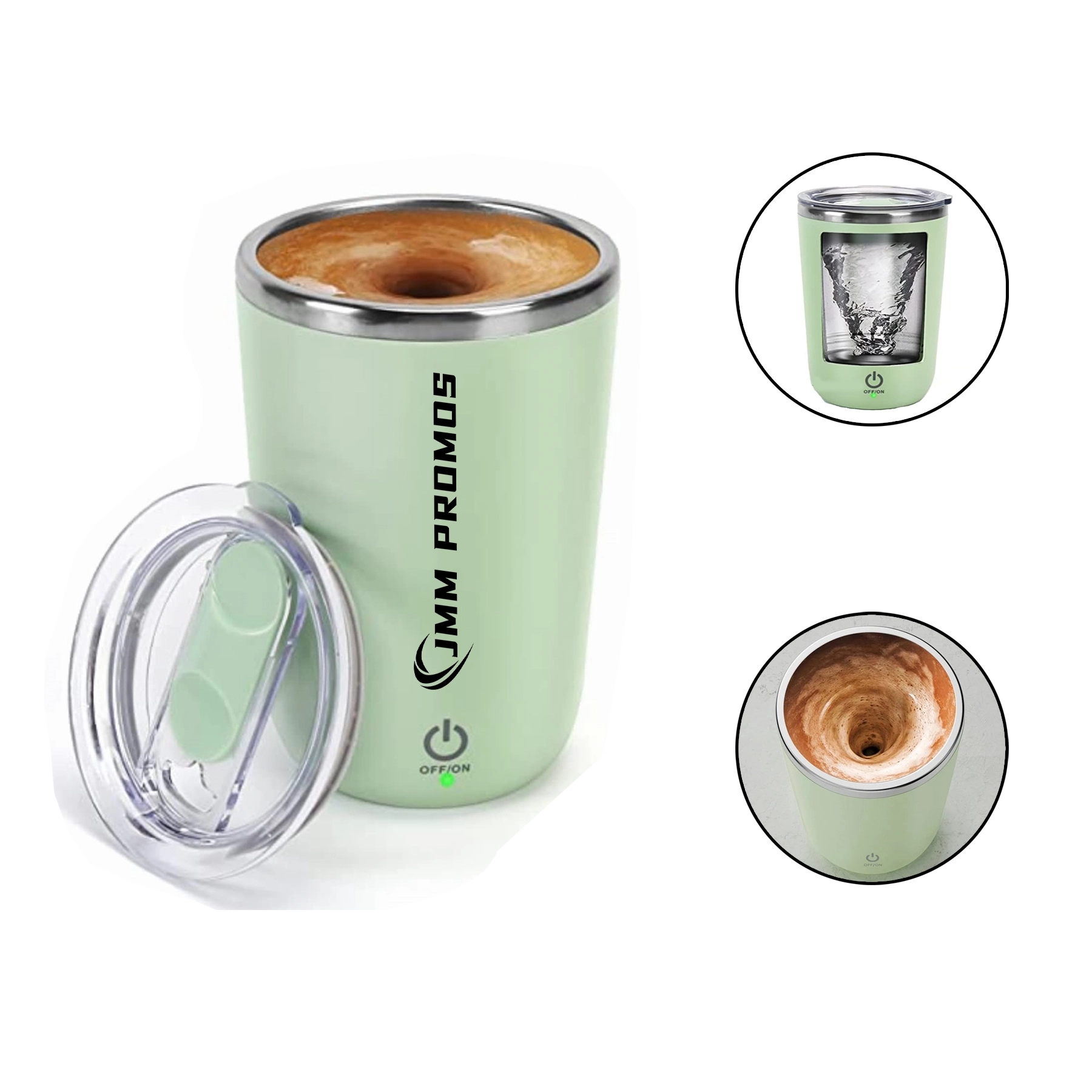 USB Rechargeable Magnetic Self-Stirring Mug 1