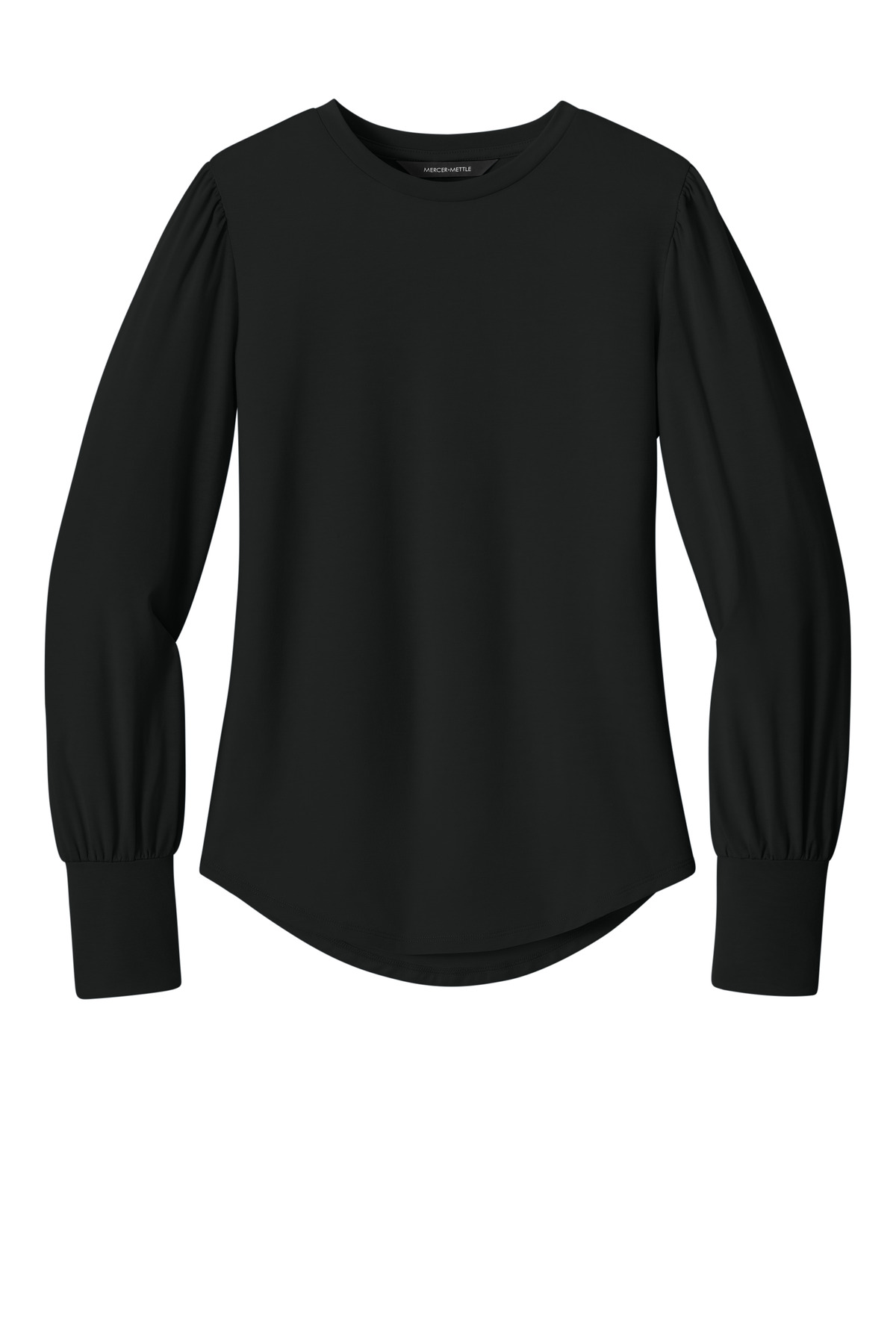 Mercer+Mettle Women's Stretch Jersey Long Sleeve Blouson Top MM1019 28