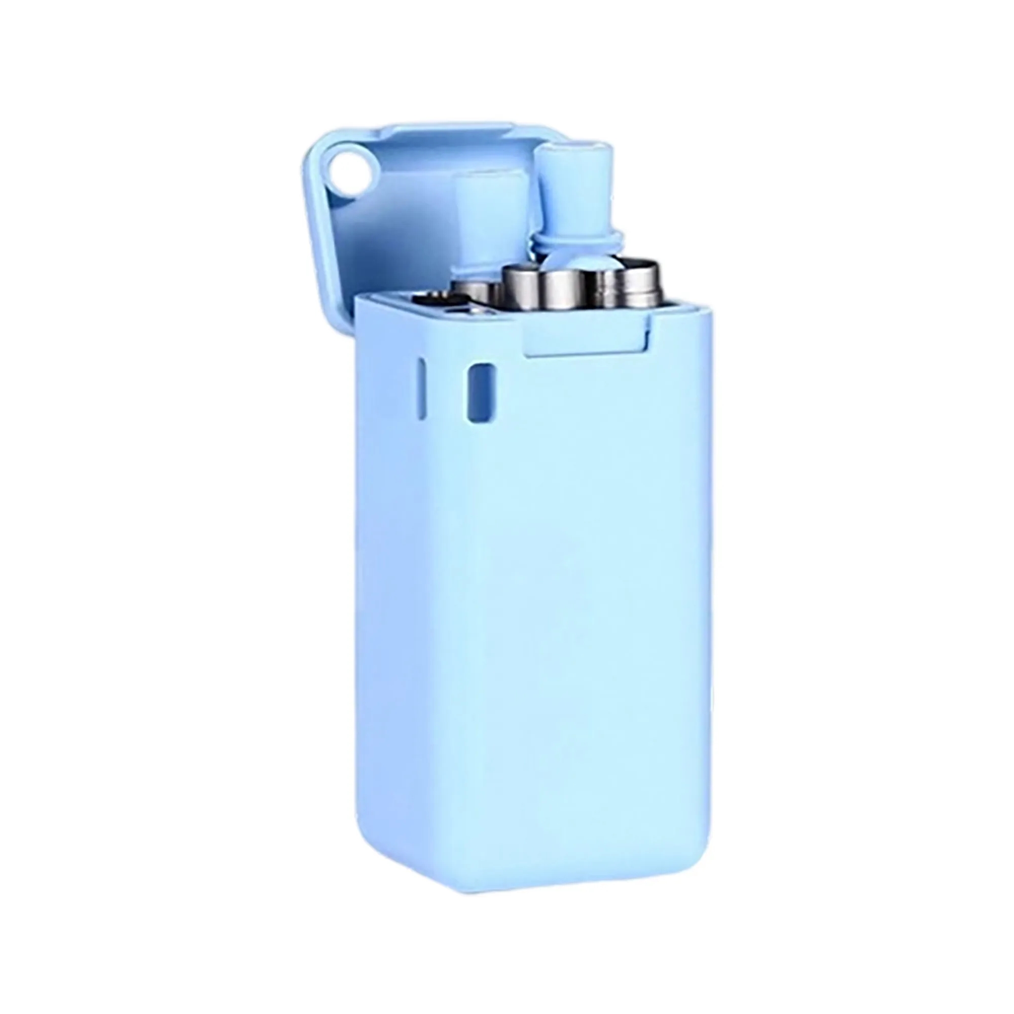 Reusable Metal Straw Set with Case for Eco-Friendly Sipping 8