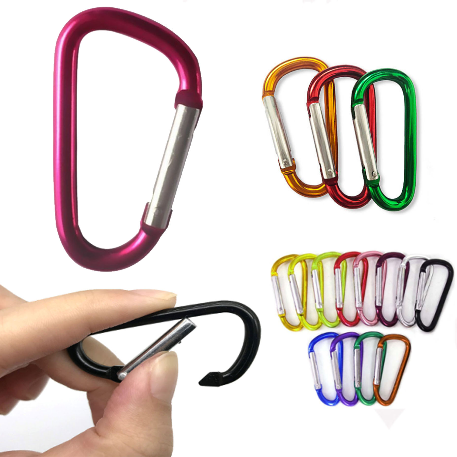 D type carabiner 2