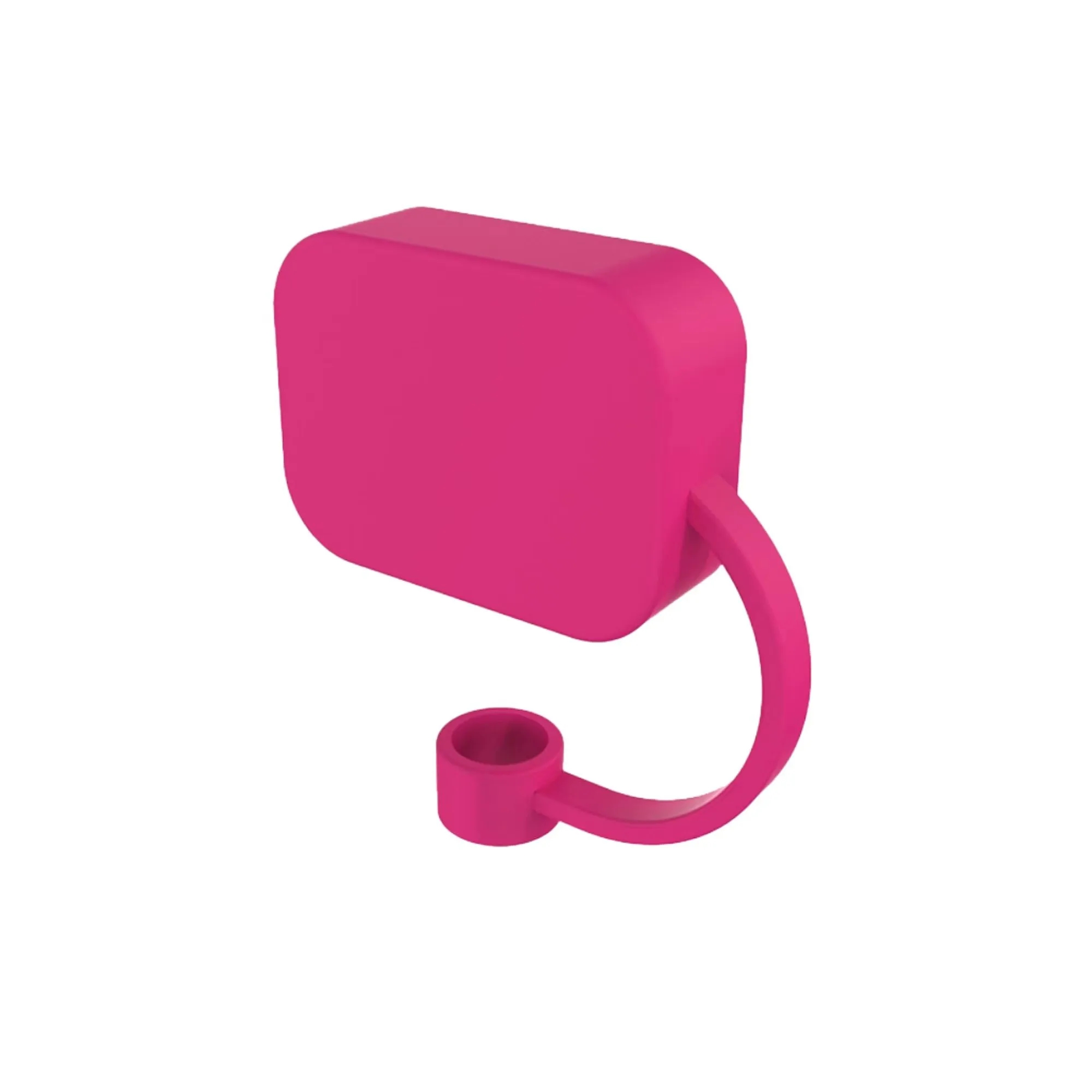 Square Silicone Dustproof Straw Cap 6