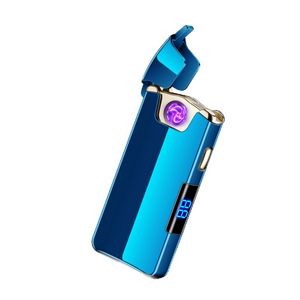 Rotated Arc Lightning Lighter With Flashlight And USB Charging 7