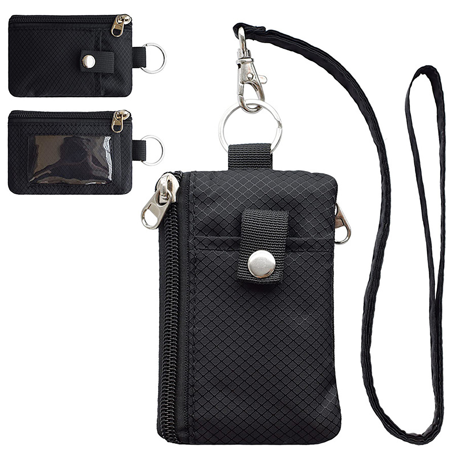 Wallet With Lanyard Keychain 1