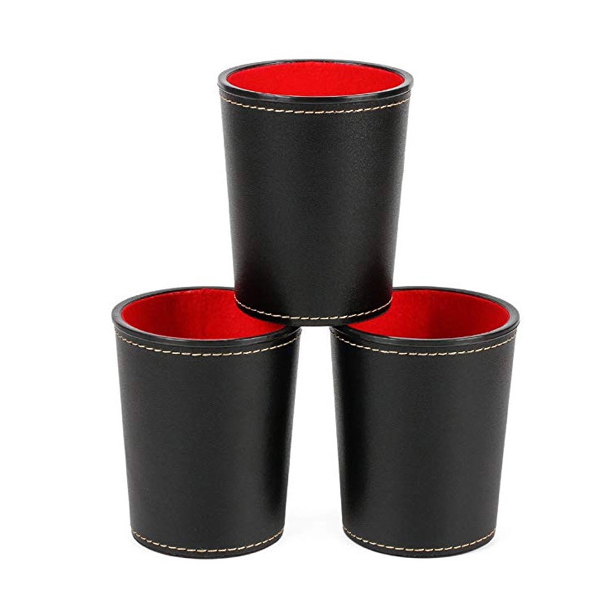 Professional Leather Dice Cups 9