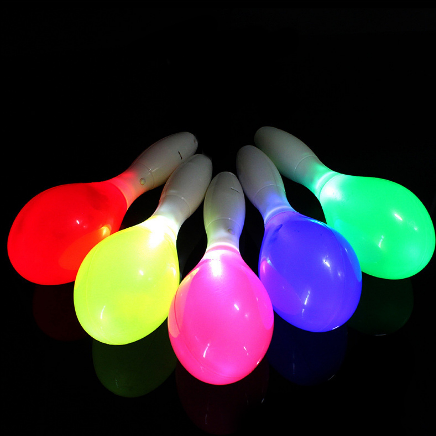 Light-Up Color Changing Maracas 2