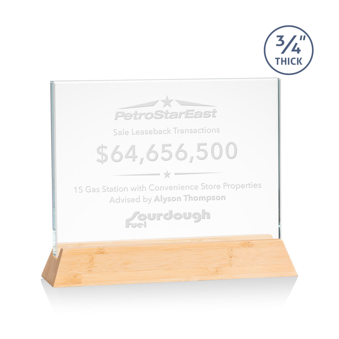 Walkerton Award - Starfire/Bamboo (Horiz) 8