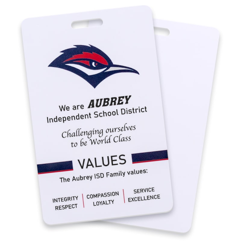 Full Color Printed PVC Cards - Credit Card Size 3.375 X 2.125 In 10